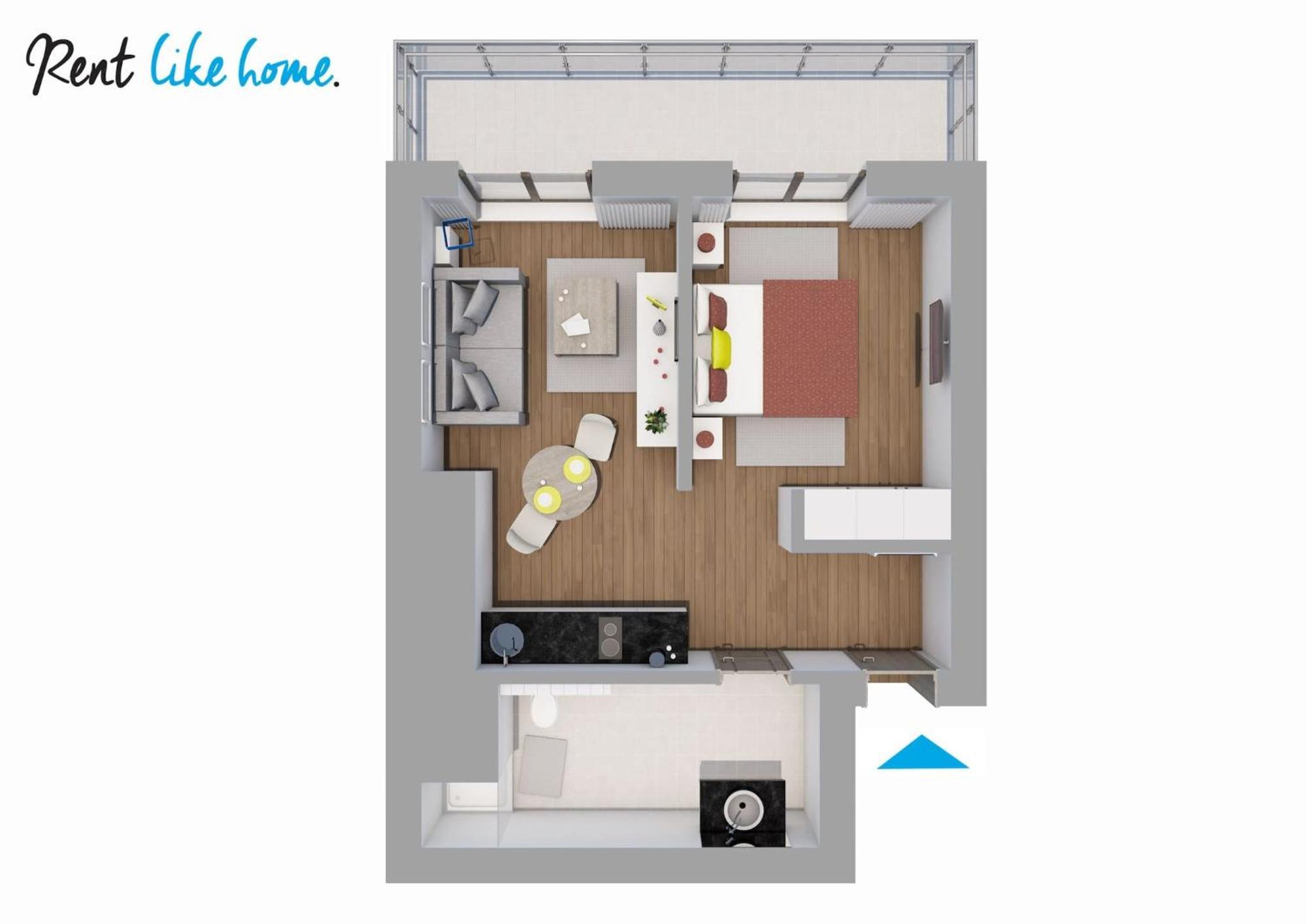 Rent Like Home - Oxygen Wronia 45 II Varsovia Exterior foto
